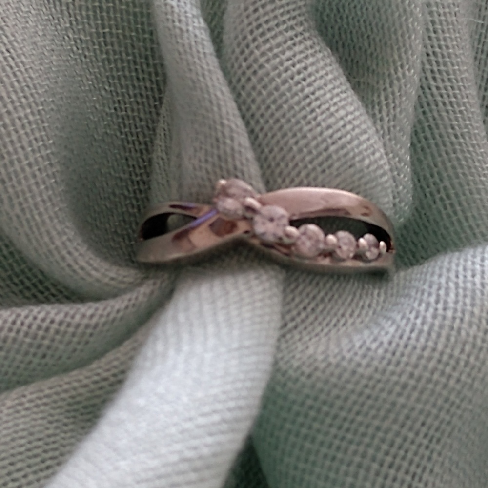 Sterling Silver Infinity Ring Size 8